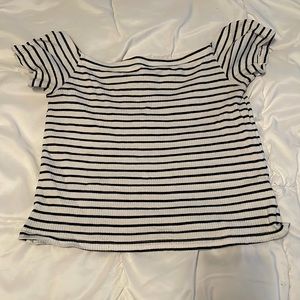 h&m off the shoulder top